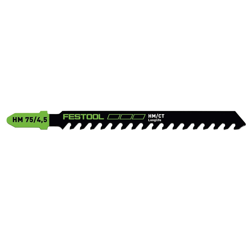 Abrasive Building Materials Jigsaw Blades, 75mm L, 4.5 pitch, 1 pack